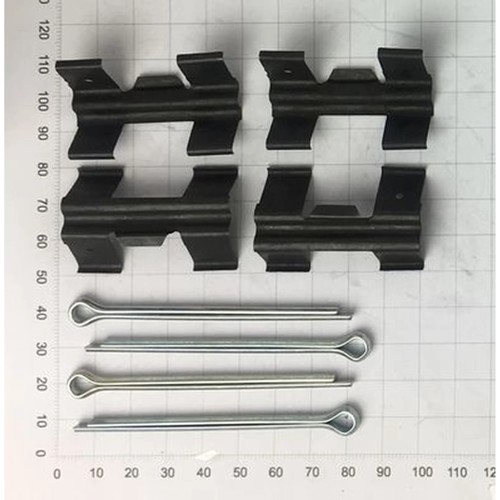 Brake pad accessory fitting - accessory,