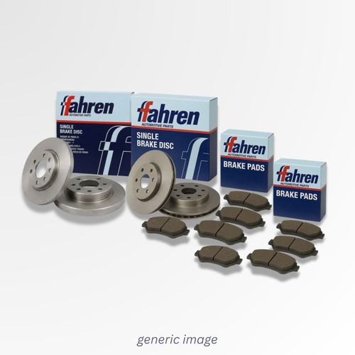 Front rear brake discs - rear,