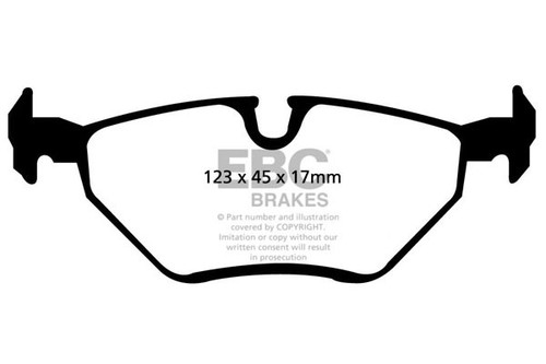 Ebc ultimax rear brake pads - brake,
