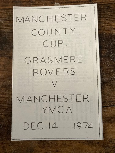 Grasmere rovers v - grasmere,