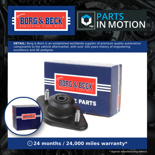 Top strut mounting - top, rear