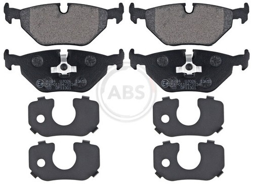 Brake pad set disc - brake,