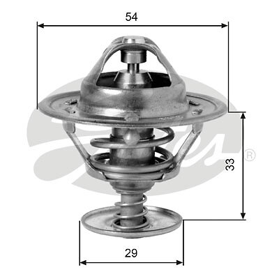 Gates th12988g1 thermostat - gates,