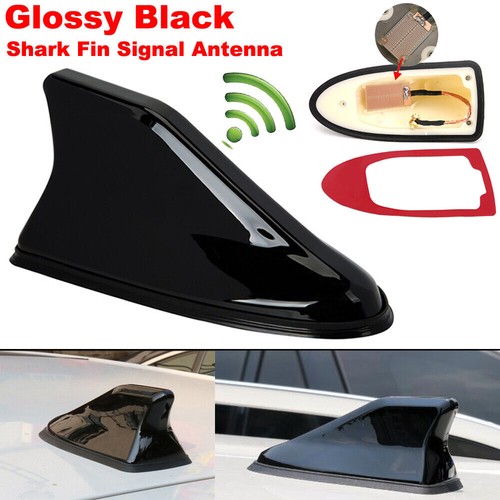 Black car shark fin roof - uk,
