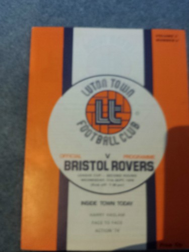Luton town bristol rovers - town,