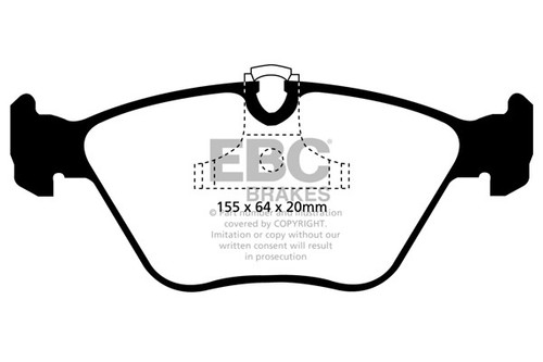 Ebc ultimax front brake - ultimax,